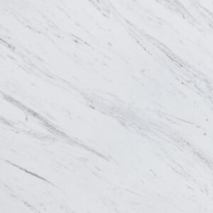 Calacatta Bottega quartz by Colorquartz features a white surface with elegant flowing grey veining, ideal for kitchen quartz countertops and backsplashes in Vancouver, Burnaby, Surrey, Coquitlam, North Vancouver, and Metro Vancouver homes.
