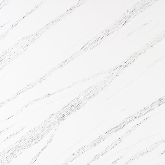 Silver Coast quartz by TCE features soft flowing veining on a bright white surface, ideal for kitchen quartz countertops and backsplashes in Vancouver, Burnaby, Surrey, Coquitlam, Richmond, and Metro Vancouver homes.