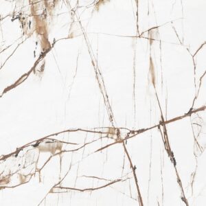 Roma Imperiale quartz ADQ7955 by GUAVA from ADAM Stone and DMK Stone features a white surface with bold warm gold and brown veining, ideal for kitchen quartz countertops and backsplashes in Vancouver, Burnaby, Surrey, Coquitlam, North Vancouver, and Metro Vancouver homes.